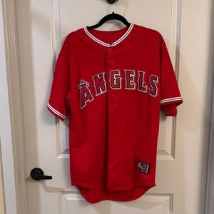 Majestic Red MLB Baseball Jersey